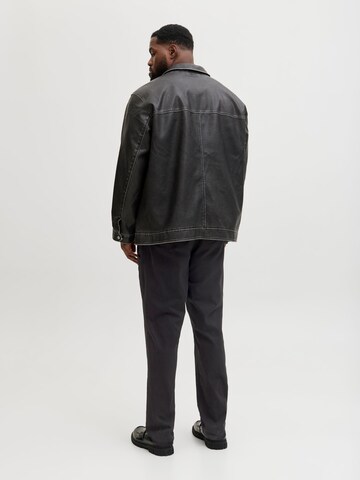 Jack & Jones Plus Slimfit Chino kalhoty 'JPSTMarco JJDave' – černá