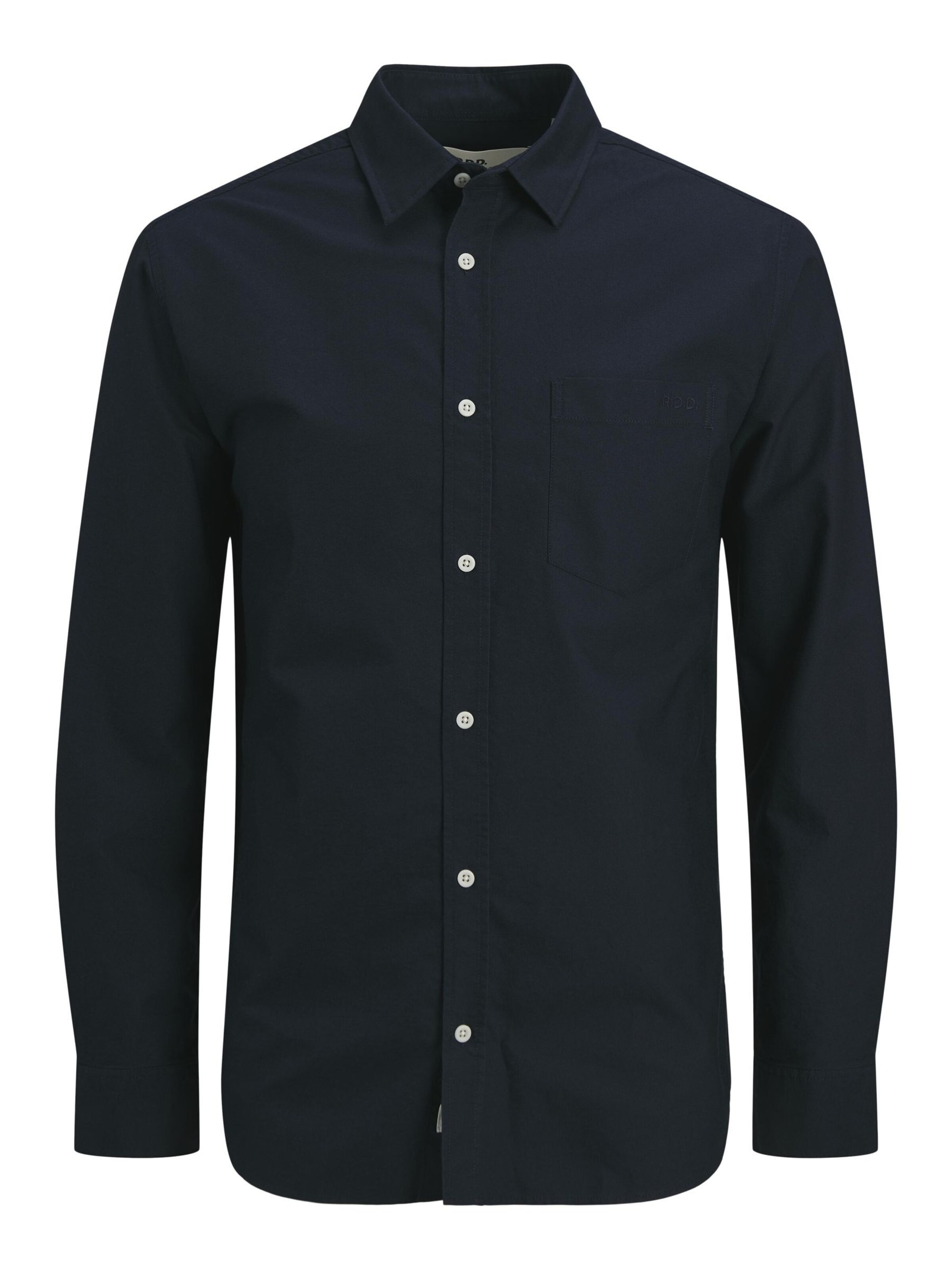R.D.D. ROYAL DENIM DIVISION - Ajuste confortable Camisa 'RDDLESNER' en azul: frente