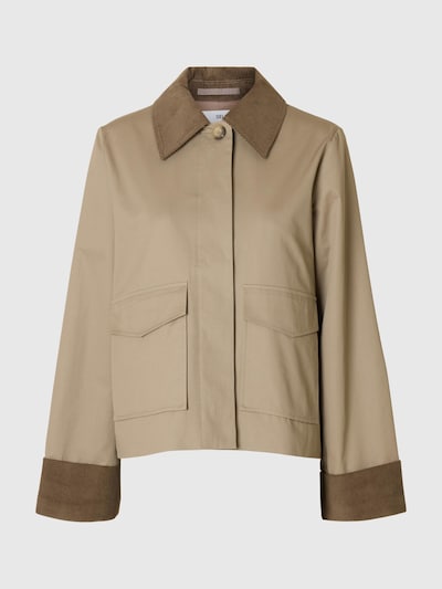 SELECTED Veste mi-saison en marron / noisette, Vue avec produit