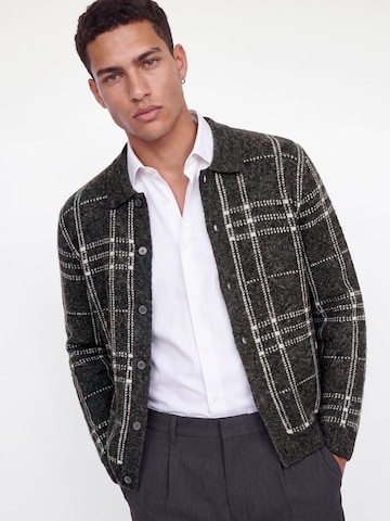 JACK & JONES Gebreid vest in Grijs