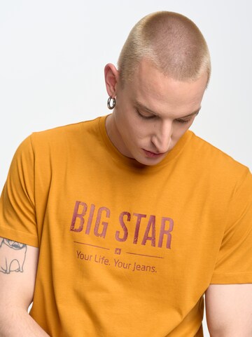 BIG STAR Shirt 'BRUNO' in Orange
