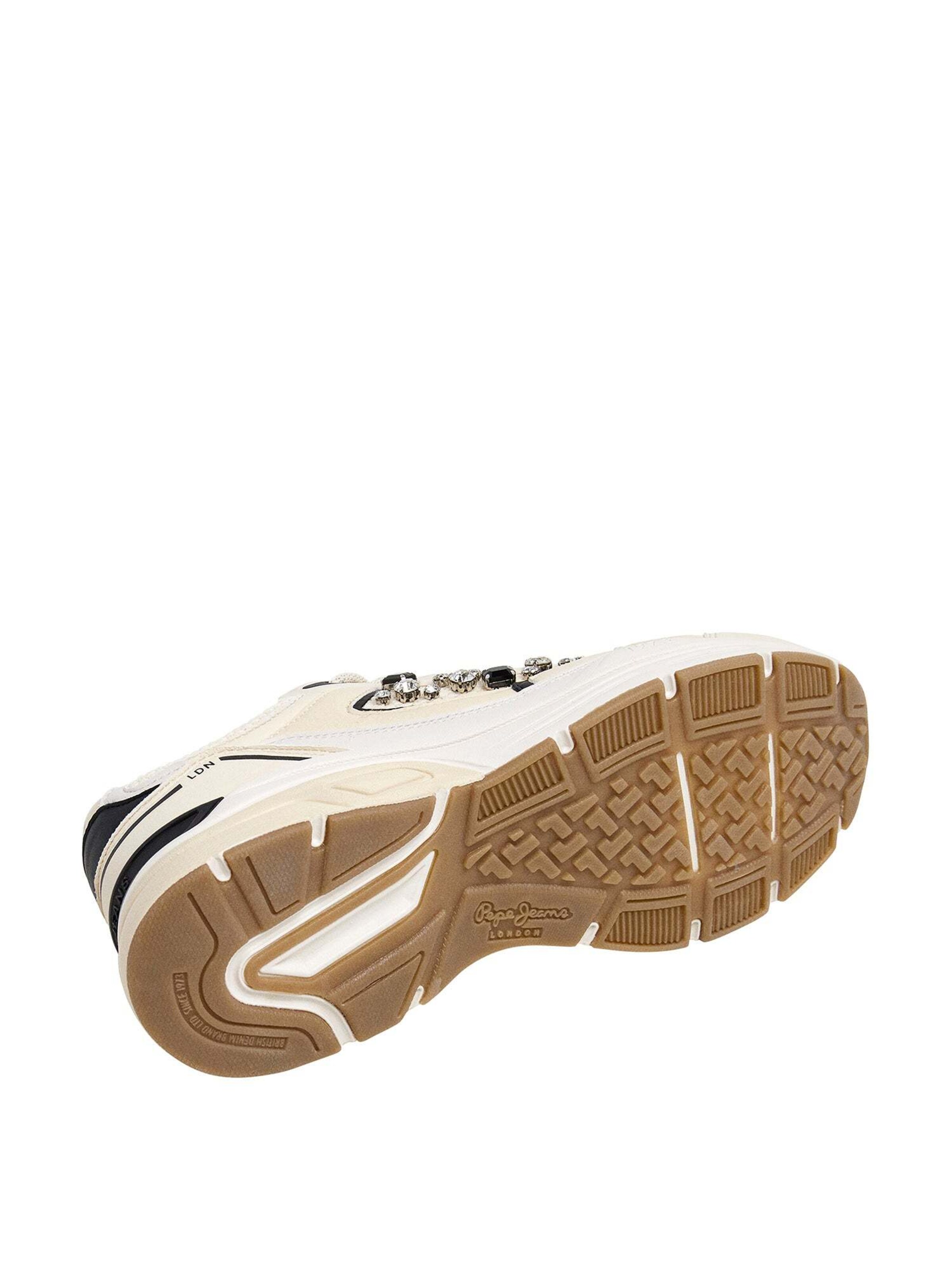 Sneaker bassa 'Dave' di Pepe Jeans in bianco