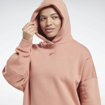 Reebok Αθλητική μπλούζα φούτερ σε ροζ