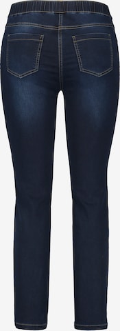 Coupe slim Jeggings SAMOON en bleu