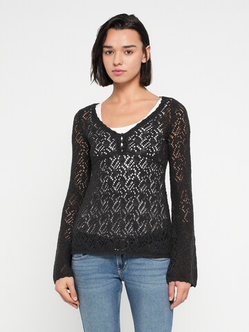 HOLLISTER Πουλόβερ 'BOHO STARSKY' σε γκρι: μπροστά