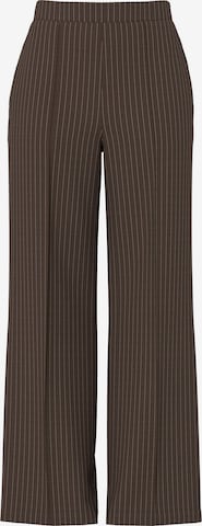PIECES - Pantalón de pinzas 'PCBOSSY' en marrón: frente