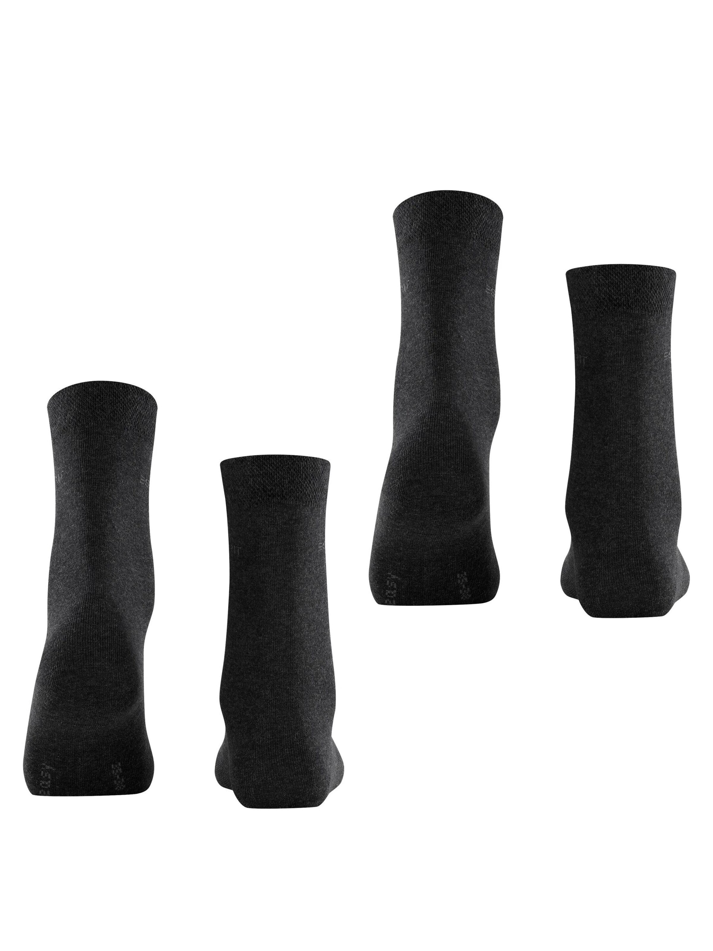 ESPRIT Socks 'Basic Easy 2-Pack' in Grey