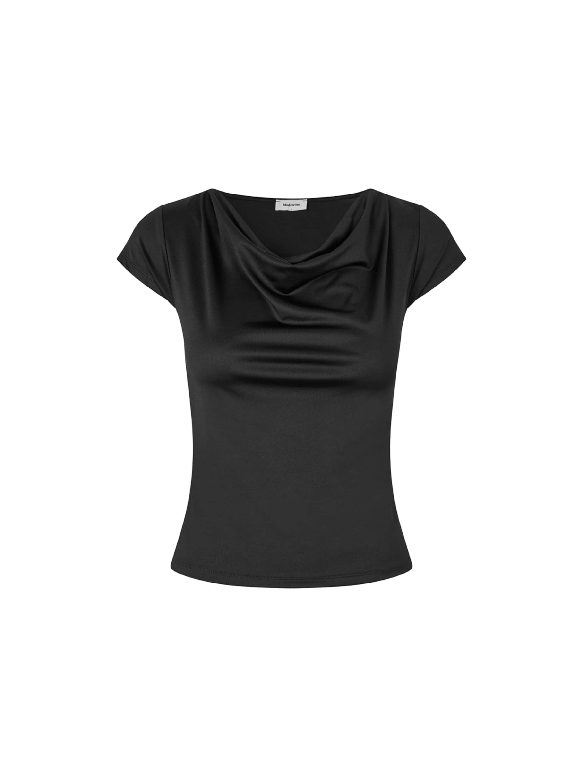 Top ' Himamd ' di modström in nero: frontale