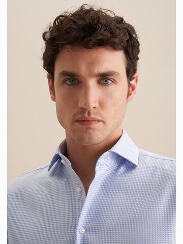 Coupe regular Chemise business SEIDENSTICKER en bleu