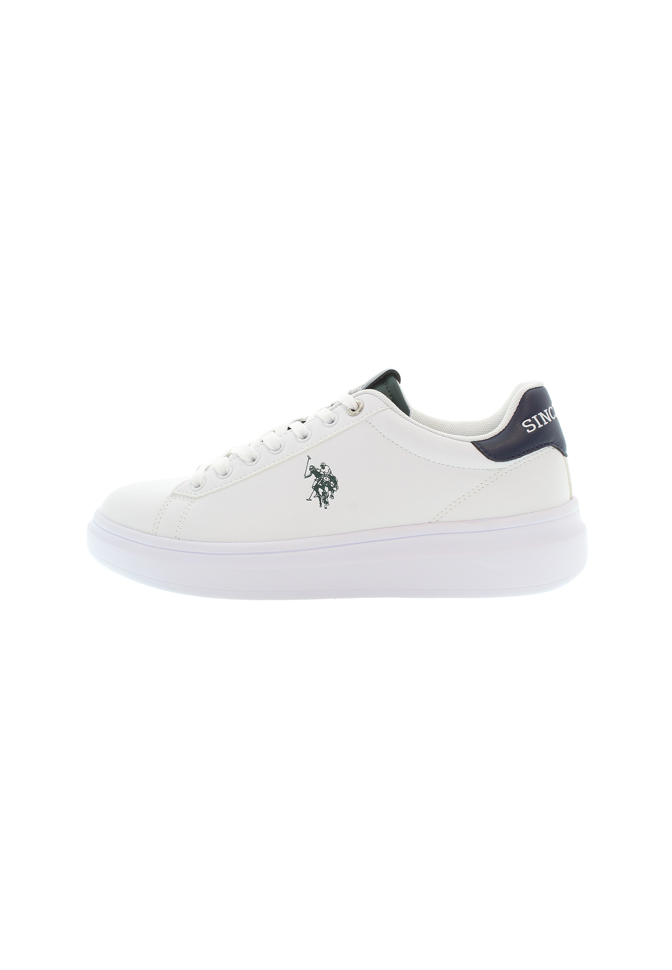 U.S. POLO ASSN. Platform trainers 'Cody001Mdy2' in White: front