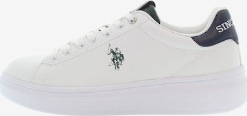 U.S. POLO ASSN. Platform trainers 'Cody001Mdy2' in White: front