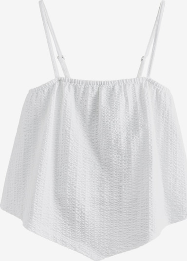 Palaidinė be rankovių iš Next, spalva – balta, Prekių apžvalga