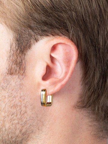 YParis - Pendientes 'Boucle Nicky Bi' en oro