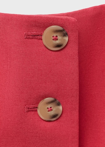 MANGO Suit Vest 'Olivia' in Red