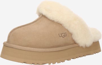 Zoccoletto 'DISQUETTE' di UGG in beige: frontale
