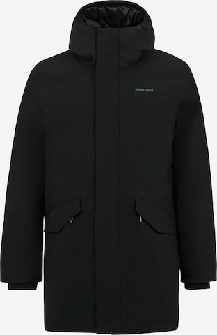 PROTEST Winter jacket 'PRTLODO' in Black: front