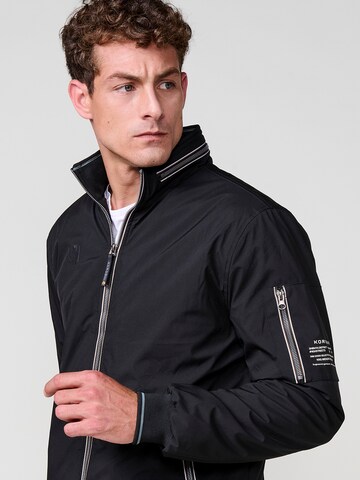 KOROSHI Prechodná bunda - Čierna