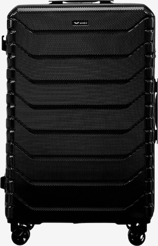 Valisette 'PEAFOWL' WINGS en noir : devant