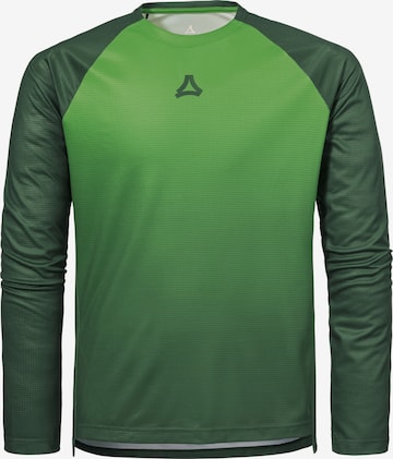 T-Shirt fonctionnel 'Koitere' Schöffel en vert : devant