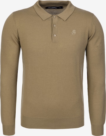 Karl Lagerfeld Sweater in Brown: front