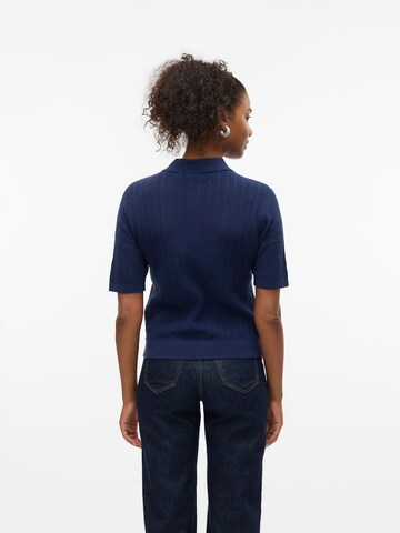VERO MODA Вязаная кофта 'VMLuxlight' в Синий