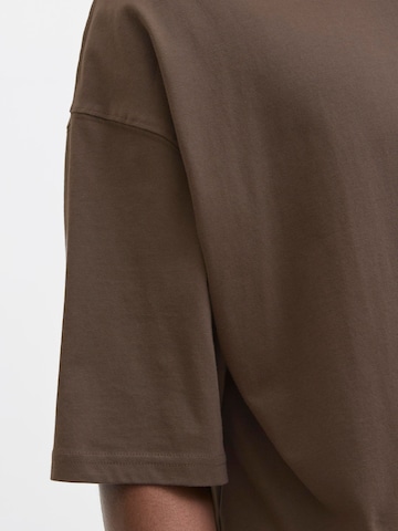JACK & JONES Shirt 'JJEBradley' in Brown