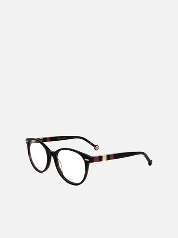 Carolina Herrera - Gafas de sol 'Carolina Herrera HER 0109 Havana red 53/17/145 WOMAN Eyewear Frame' en marrón: frente