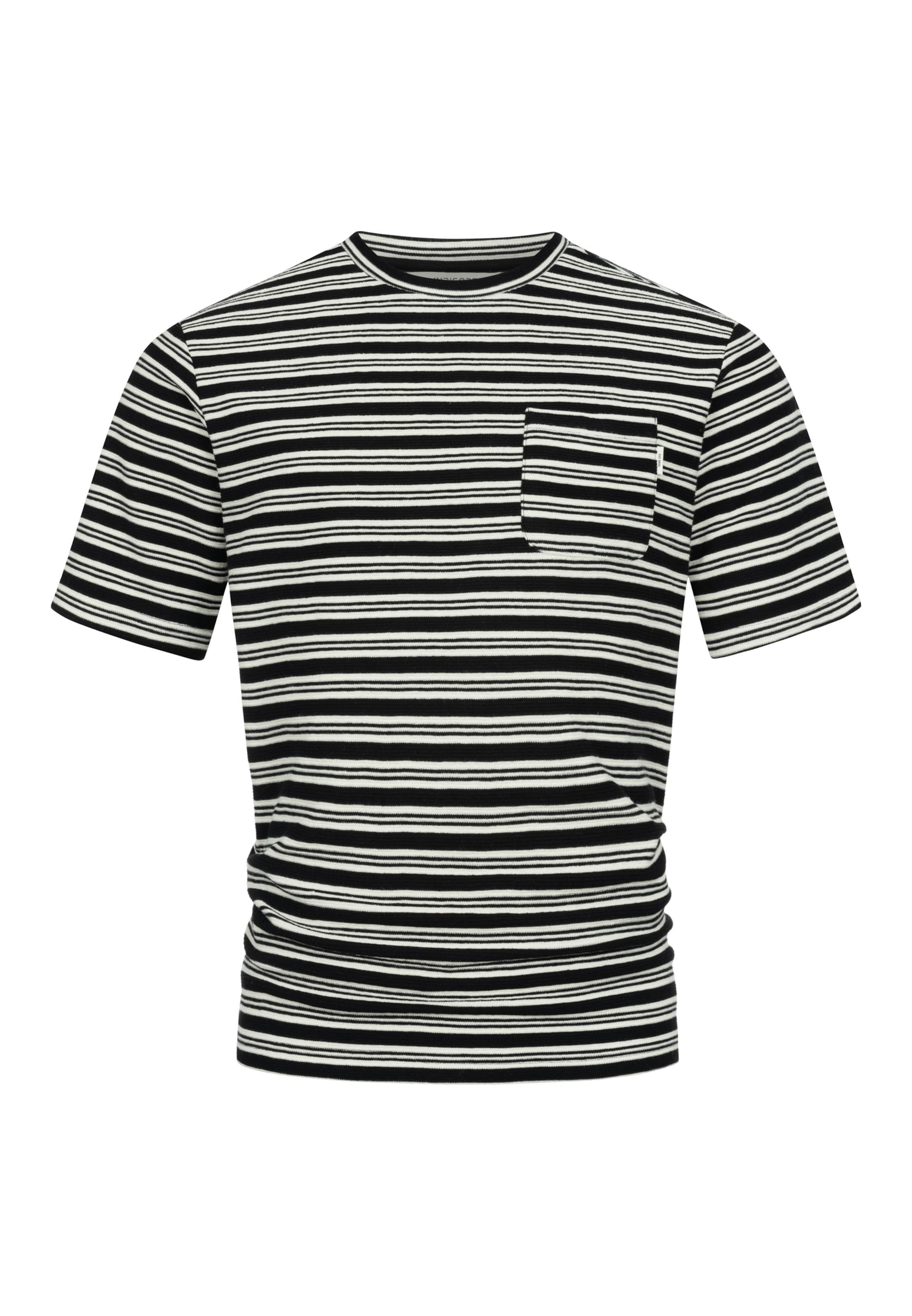 INDICODE JEANS Shirt 'Drop' in Black: front