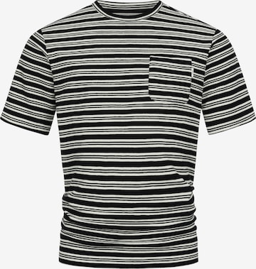 INDICODE JEANS Shirt 'Drop' in Schwarz: Vorderseite