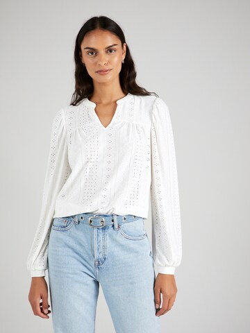 ONLY - Blusa 'SANDRA' en blanco: frente