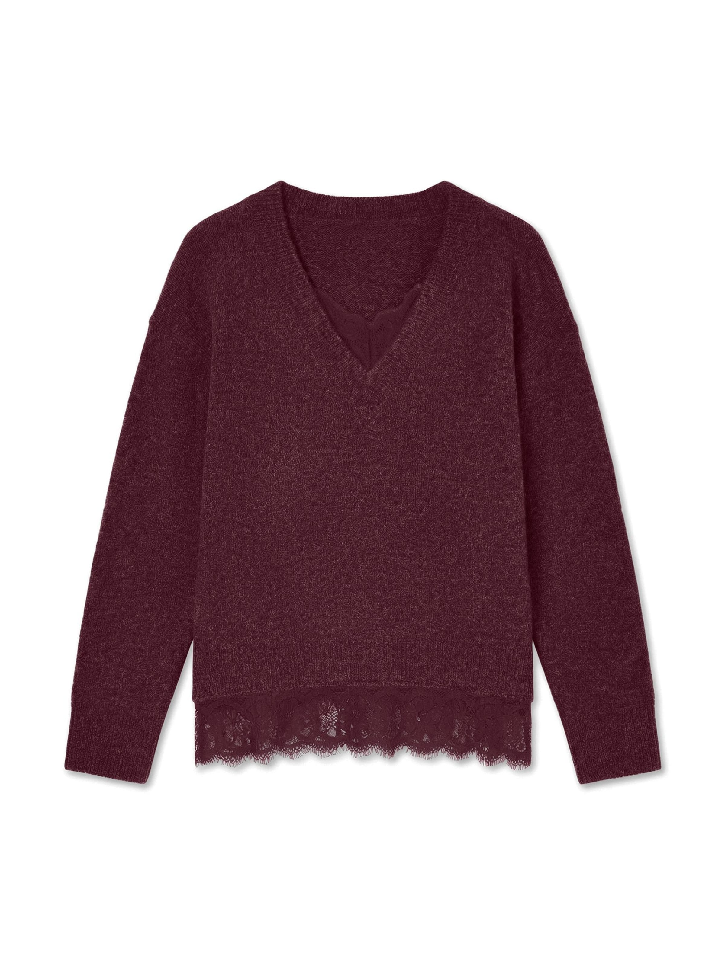 Pull-over 'AWJane' VERO MODA en rouge : devant