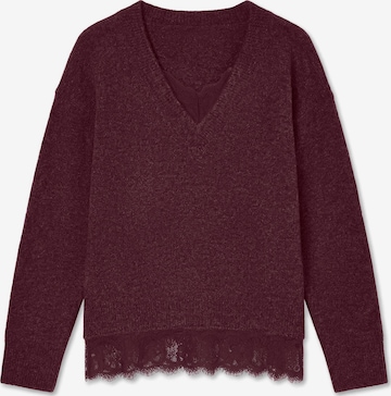 Pull-over 'AWJane' VERO MODA en rouge : devant