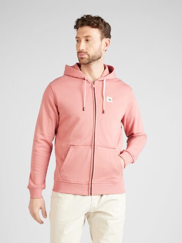 SCOTCH & SODA Sweatjakke 'Essential' i pink: forside