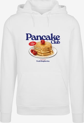 Mister Tee Tréning póló 'Pancake Club' - fehér: elől