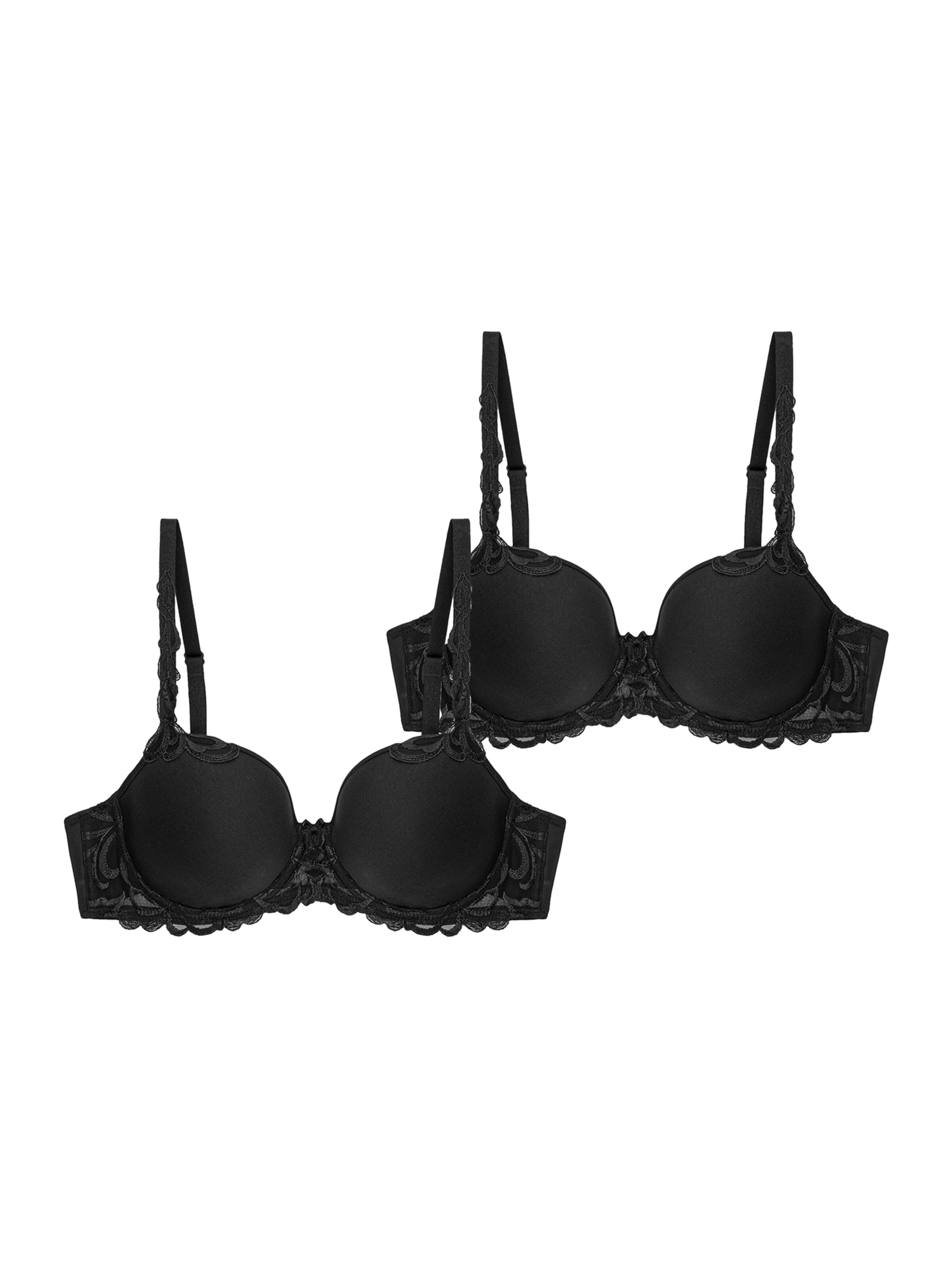 Invisible Soutien-gorge ' Modern Finesse ' TRIUMPH en noir : devant