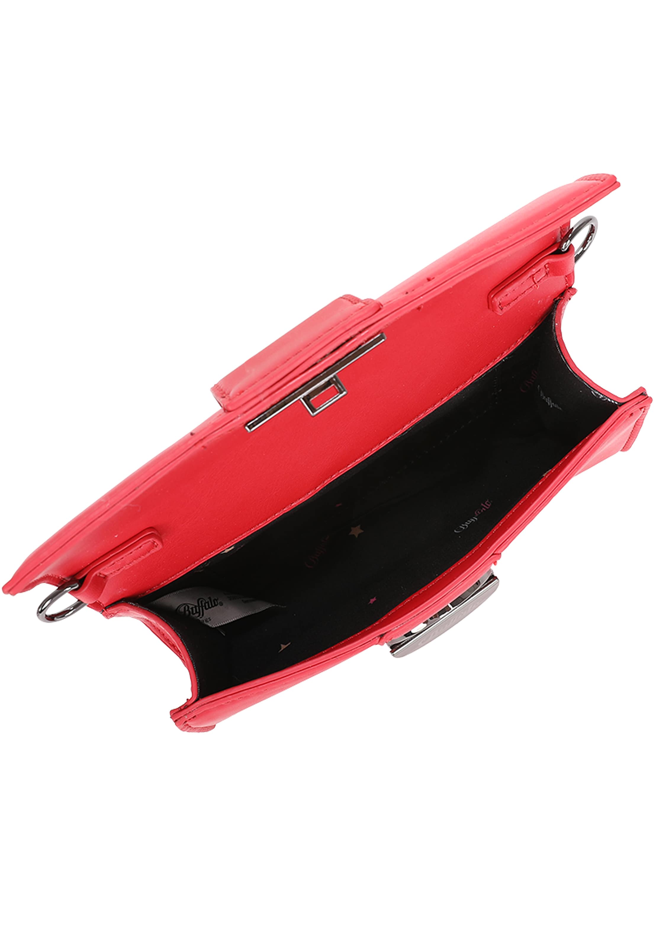 BUFFALO Clutch 'Curve Night' in Red