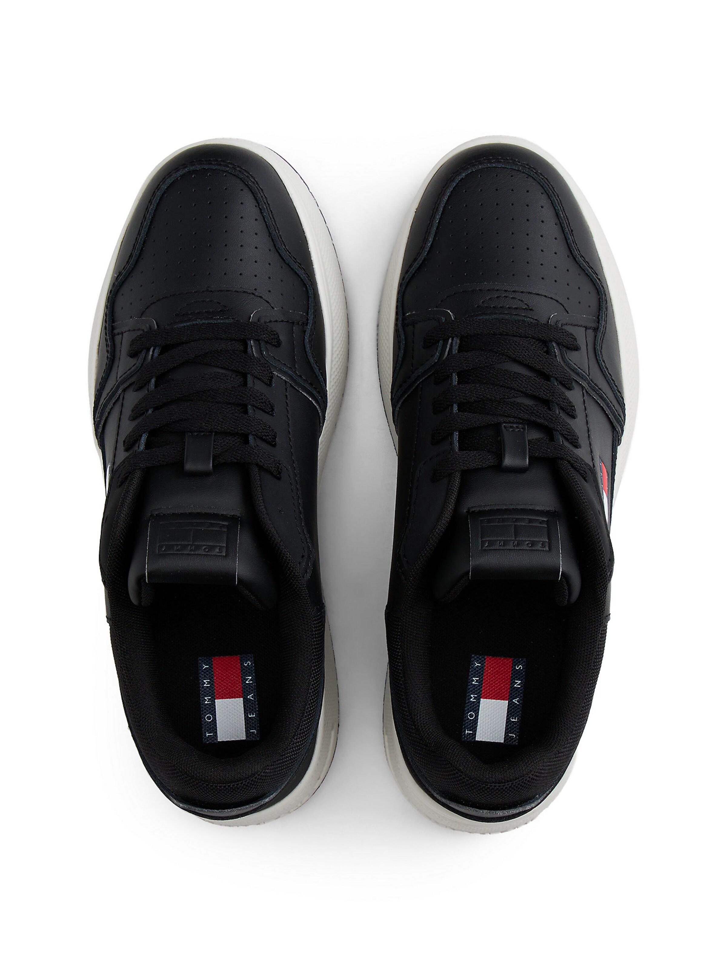 Tommy Jeans Низкие кроссовки в Черный