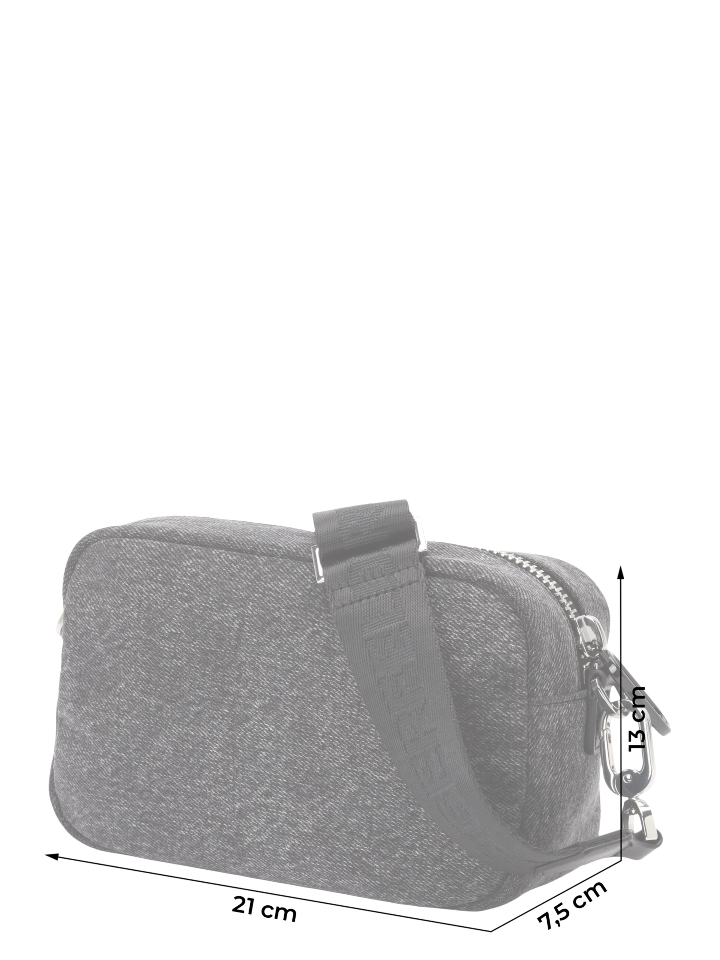 juoda KARL LAGERFELD JEANS Rankinė su ilgu dirželiu