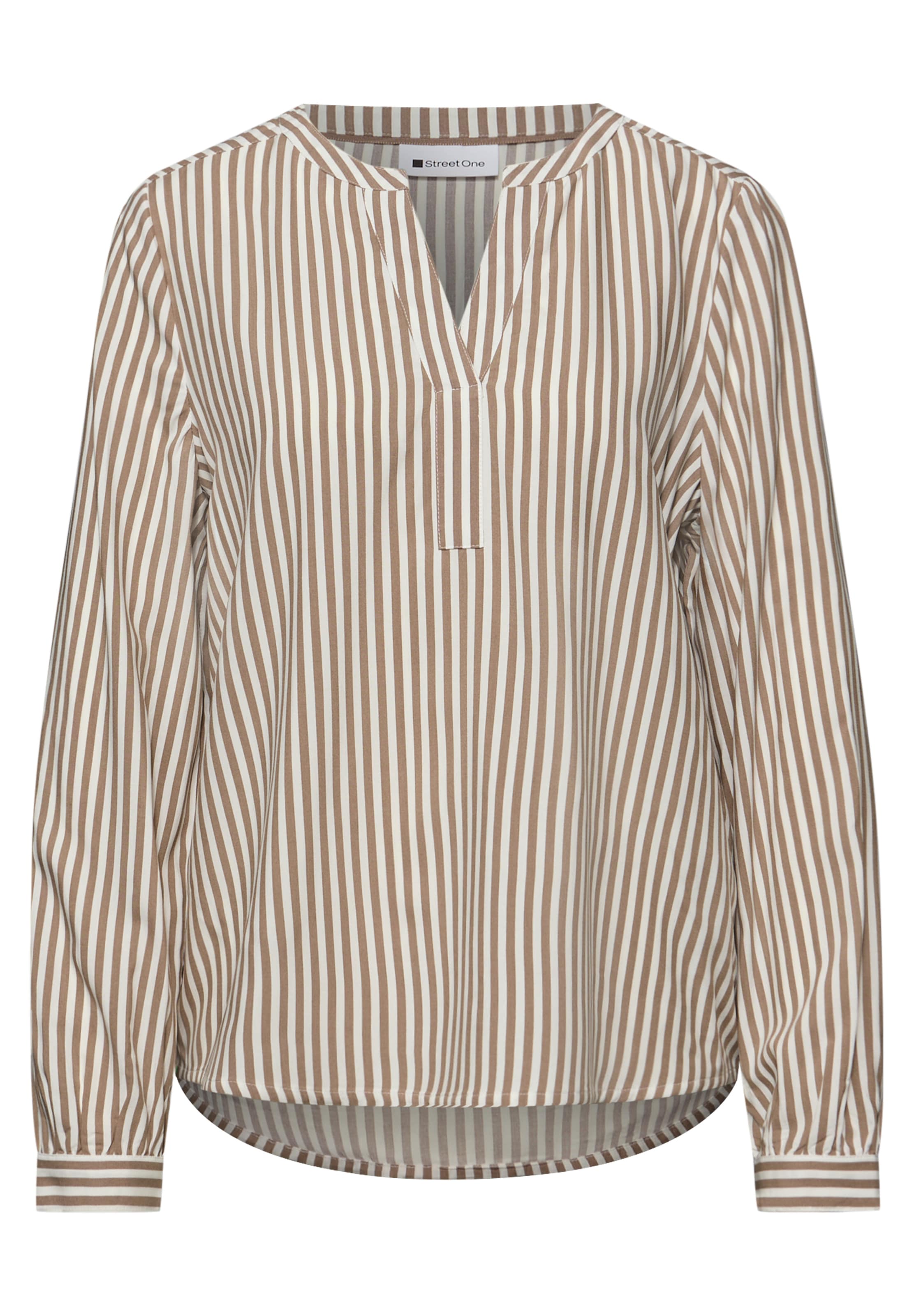 STREET ONE Blouse in Brown: front
