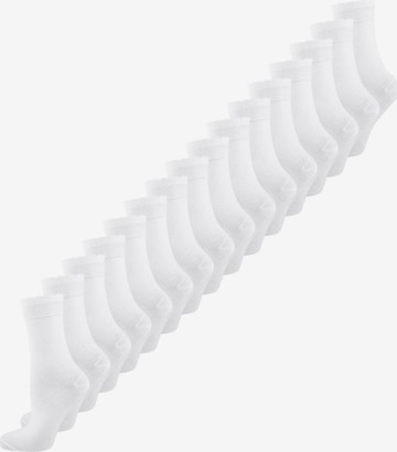 Nur Die Socken in Weiß: Vorderseite