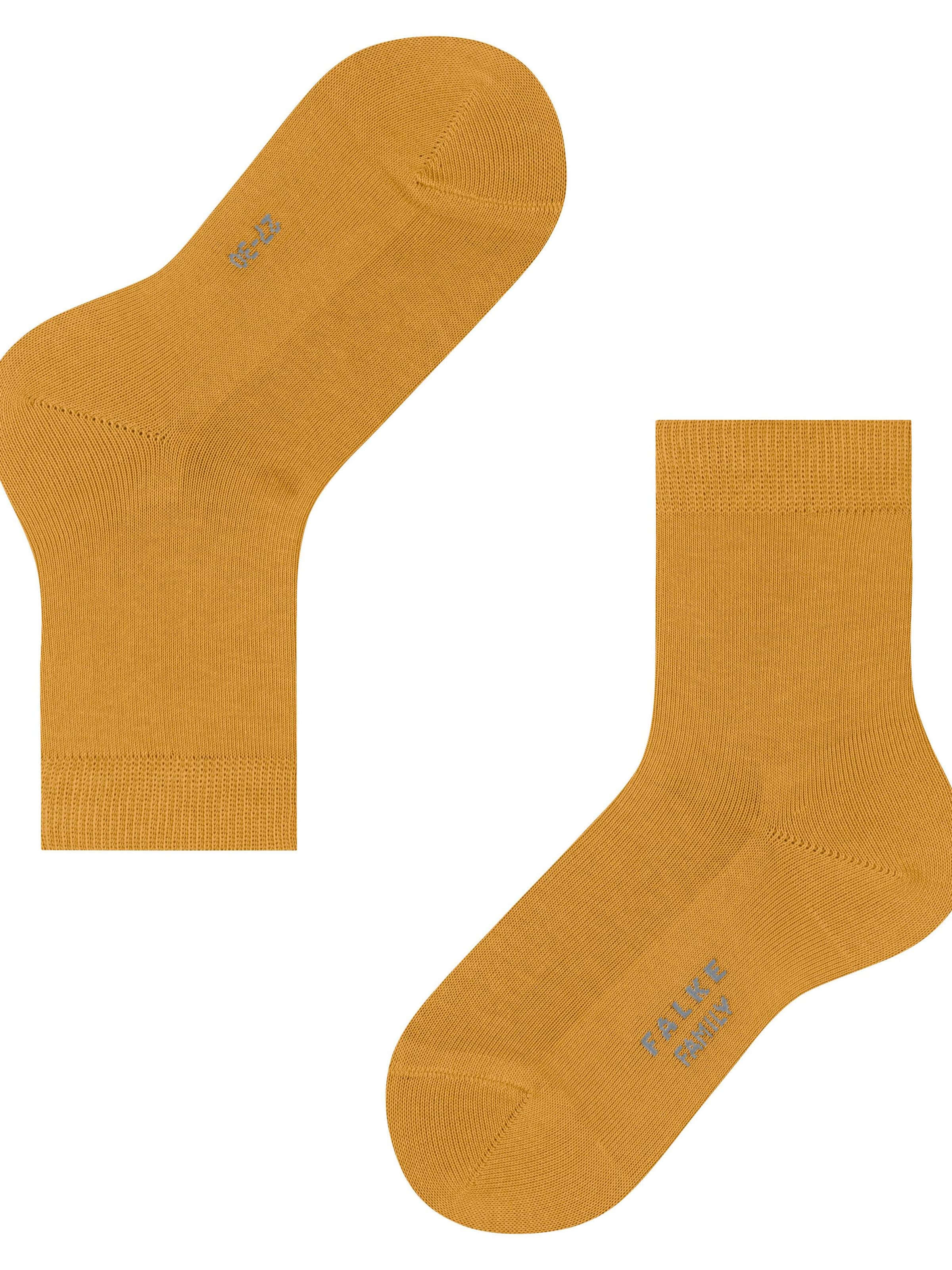 FALKE Socks 'Family' in Yellow