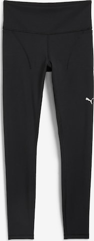 PUMA Skinny Fit Спортен панталон 'CLOUDSPUN' в черно: отпред