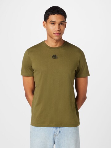 KAPPA T-shirt 'LEMBRO' i grön: framsida