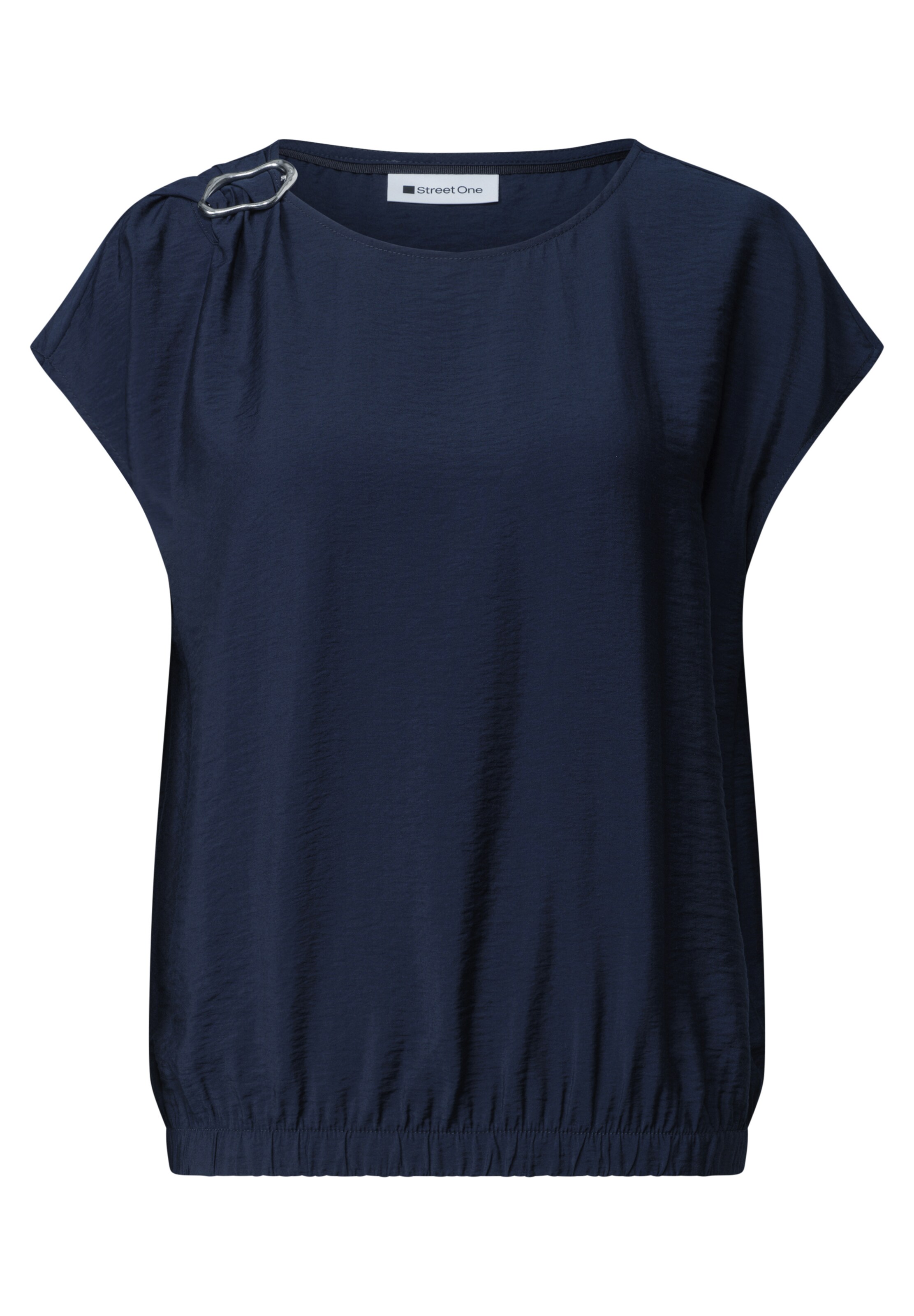 STREET ONE Bluse in Blau: Vorderseite