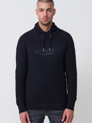KOROSHI - Jersey en azul: frente