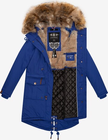 NAVAHOO Winterparka 'Rosinchen' in Blauw