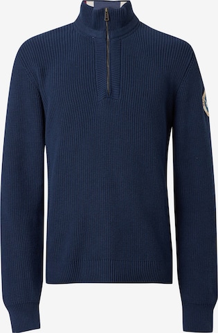 NAPAPIJRI - Pullover 'D-ARCHIVE' em azul: frente