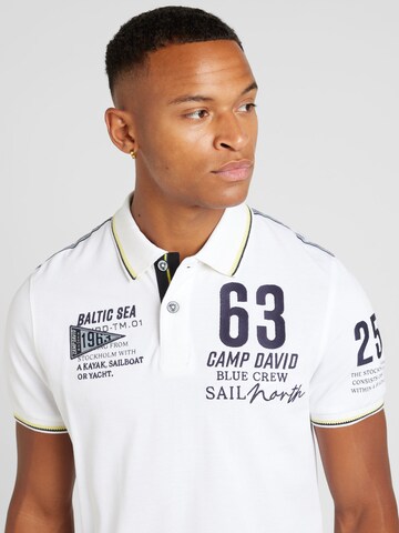 CAMP DAVID Shirt 'Cruise North' in White