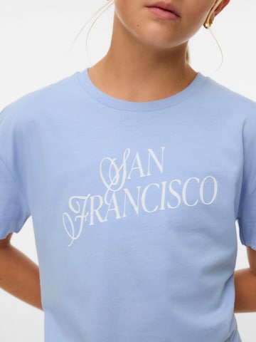 Vero Moda Girl Футболка 'VMVICTORIA' в Синий