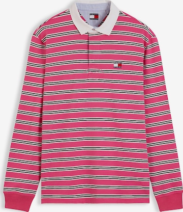 Tommy Jeans Poloshirt in Pink: Vorderseite